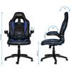 Scaun Gaming Nitro Concepts C80 Motion, Black/Blue