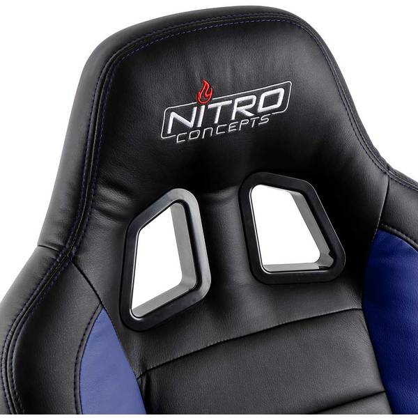 Scaun Gaming Nitro Concepts C80 Motion, Black/Blue