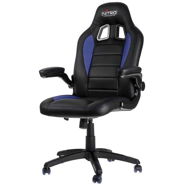 Scaun Gaming Nitro Concepts C80 Motion, Black/Blue