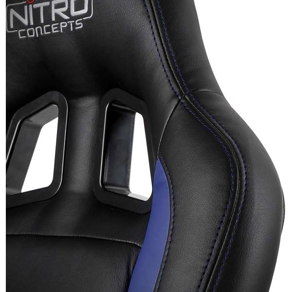 Scaun Gaming Nitro Concepts C80 Motion, Black/Blue