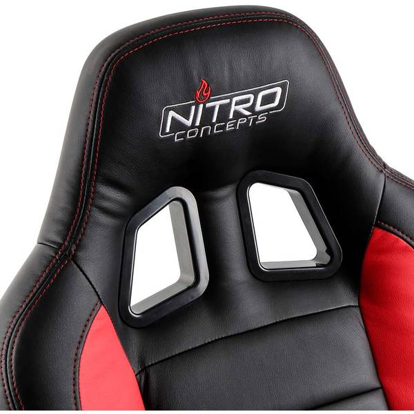 Scaun Gaming Nitro Concepts C80 Motion, Black/Red