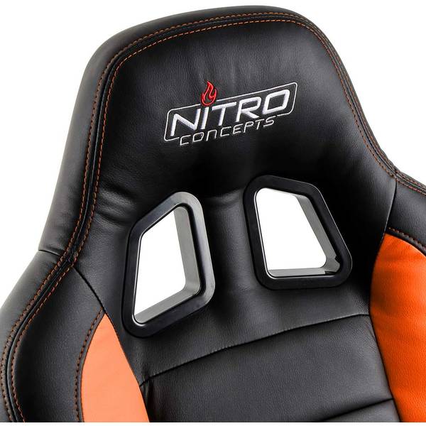 Scaun Gaming Nitro Concepts C80 Motion, Black/Orange