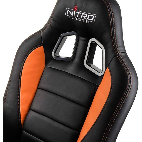 Scaun Gaming Nitro Concepts C80 Motion, Black/Orange