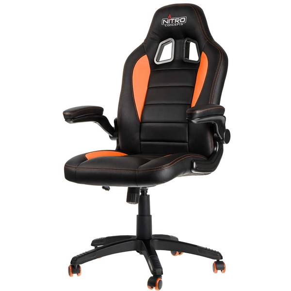 Scaun Gaming Nitro Concepts C80 Motion, Black/Orange