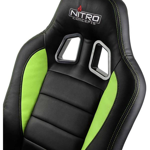 Scaun Gaming Nitro Concepts C80 Motion, Black/Green