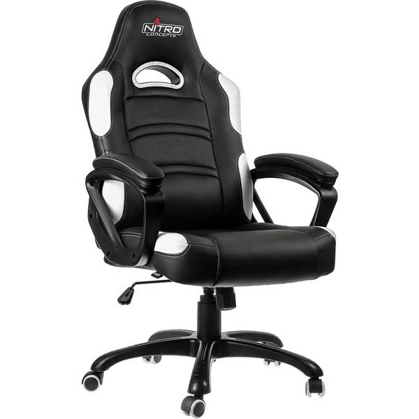 Scaun Gaming Nitro Concepts C80 Comfort, Black/White