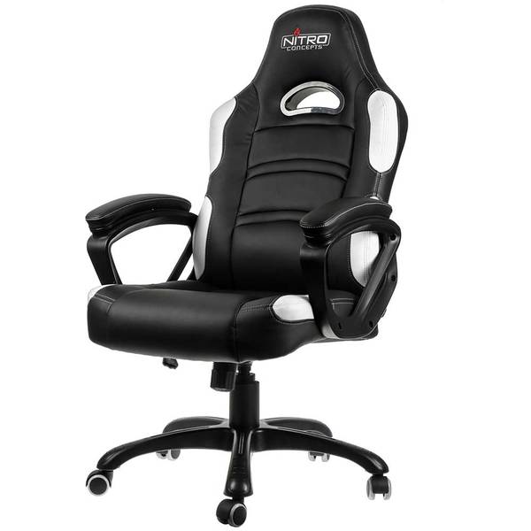 Scaun Gaming Nitro Concepts C80 Comfort, Black/White