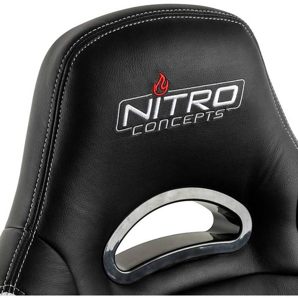 Scaun Gaming Nitro Concepts C80 Comfort, Black/White