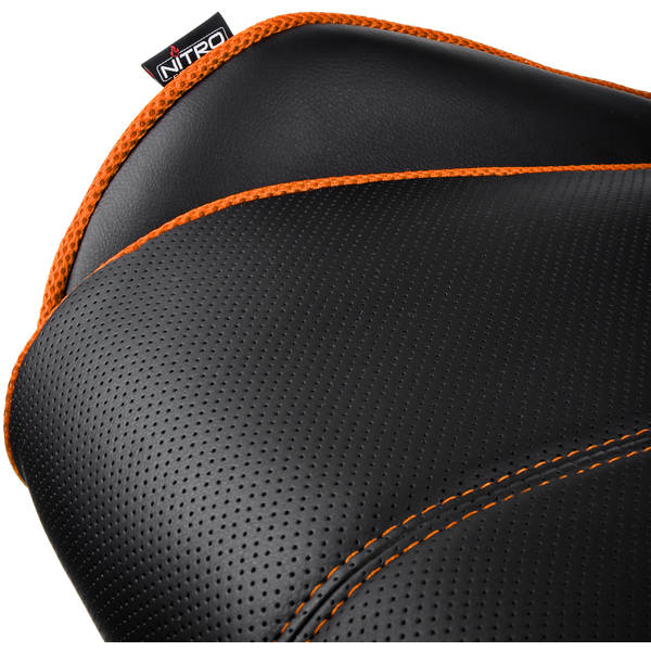 Scaun Gaming Nitro Concepts E200 Race, Black/Orange