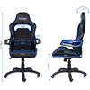 Scaun Gaming Nitro Concepts E220 Evo, Black/Blue