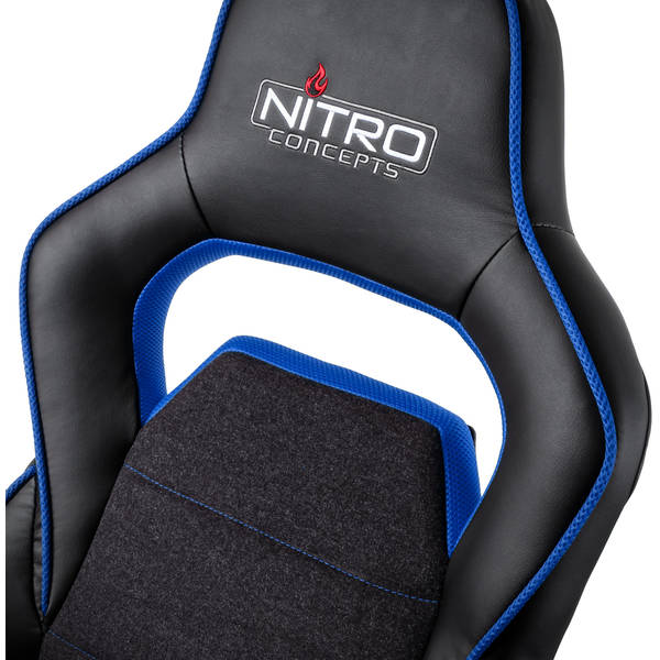 Scaun Gaming Nitro Concepts E220 Evo, Black/Blue