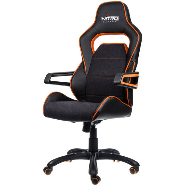 Scaun Gaming Nitro Concepts E220 Evo, Black/Orange