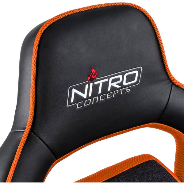 Scaun Gaming Nitro Concepts E220 Evo, Black/Orange