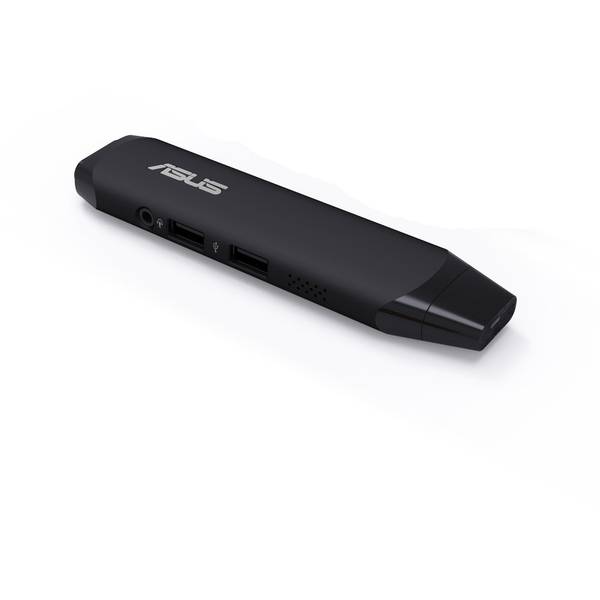 Mini PC Asus VivoStick PC TS10-B072D, Atom x5-Z8350 1.44GHz, 2GB DDR3, 32GB eMMC, Intel HD 400, Win 10 Pro 64bit, Negru