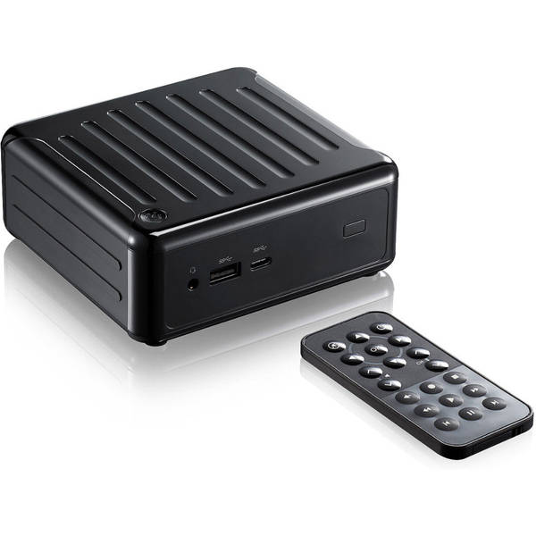 Mini PC ASRock BEEBOX-S 6200U, Core i5-6200U 2.3GHz, DDR4, M.2 2260/2280 SSD, 2.5'' HDD, Intel HD 520, FreeDOS, Negru