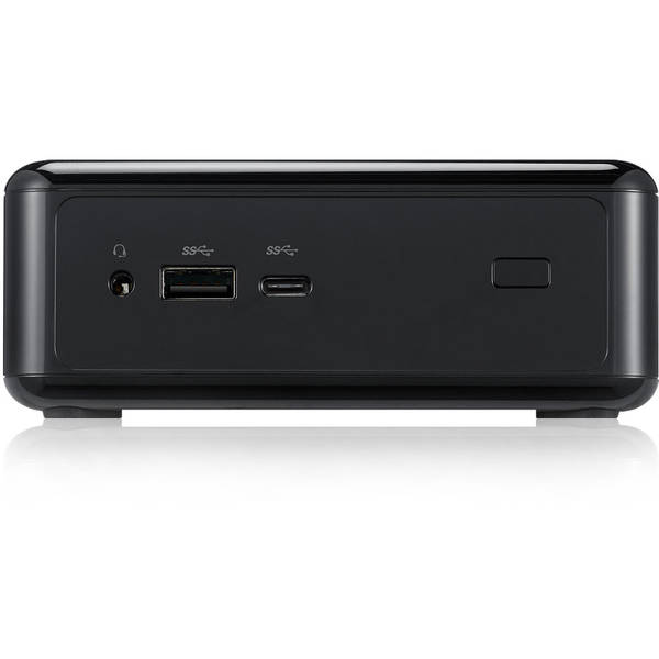 Mini PC ASRock BEEBOX-S 6200U, Core i5-6200U 2.3GHz, DDR4, M.2 2260/2280 SSD, 2.5'' HDD, Intel HD 520, FreeDOS, Negru