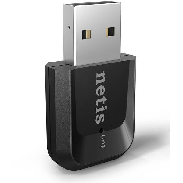 Placa de retea Wireless Netis WF2123, Adaptor, USB 2.0, 802.11 b/g/n, 300MBps