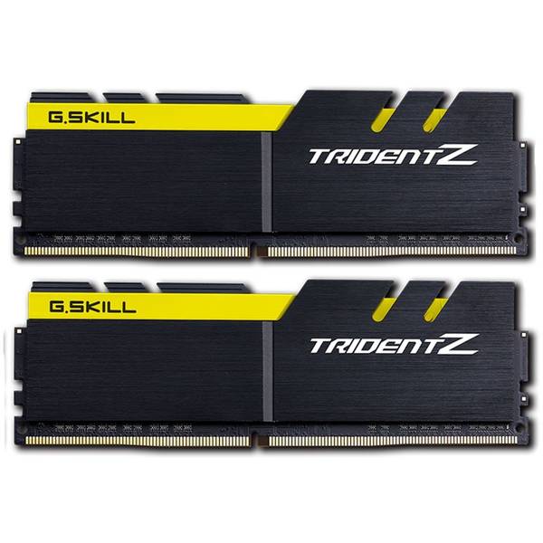 Memorie GSkill TridentZ 32GB DDR4 3200MHz, CL16 Kit Dual Channel, Black/Yellow