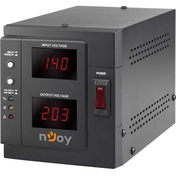 Stabilizator de tensiune nJoy Akin 1000, 1000VA, 800W