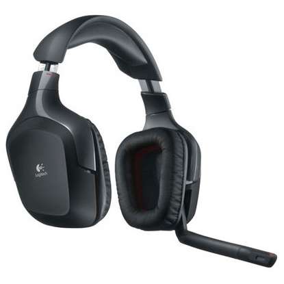 Casti Gaming Logitech G930, Wireless, Cu microfon, Over-Head, Negru