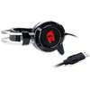 Casti Gaming Redragon Siren 2, Cu microfon, Over-Head, Negru