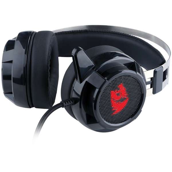 Casti Gaming Redragon Siren, Cu microfon, Over-Head, Negru