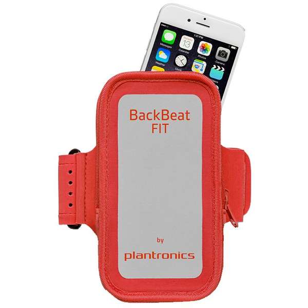 Casca Bluetooth Plantronics BackBeat FIT, Red