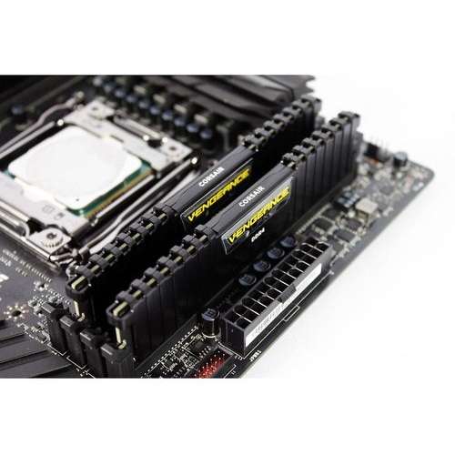 Memorie Corsair Vengeance LPX Black 32GB DDR4 3200MHz CL16 Kit Quad Channel