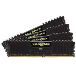 Memorie Corsair Vengeance LPX Black 32GB DDR4 3200MHz CL16 Kit Quad Channel