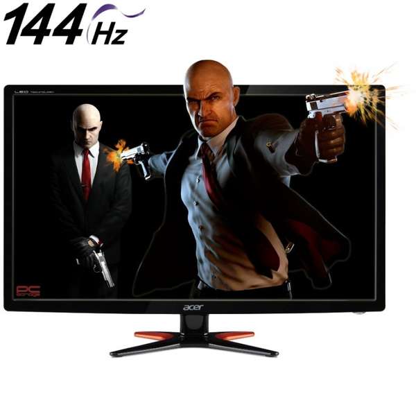 Monitor LED Acer GN246HLB, 24", Full HD, 1ms, Negru
