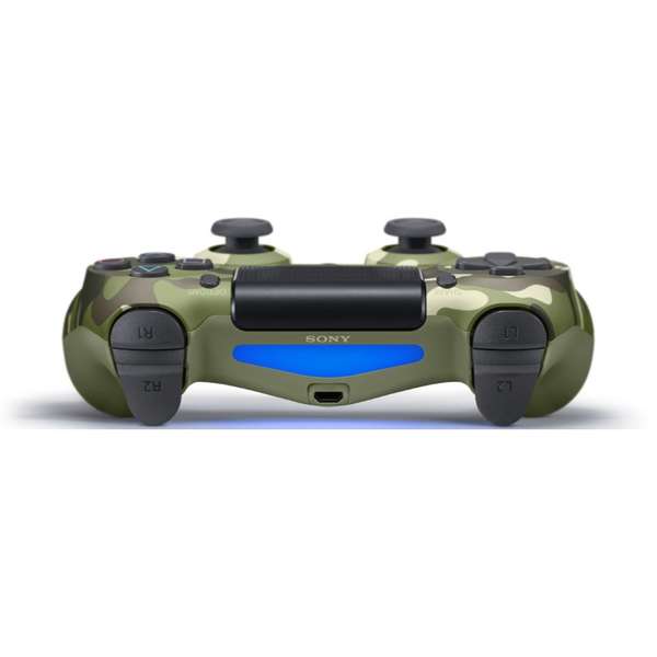 Gamepad Sony DualShock 4 v2 pentru PlayStation 4, Wireless, Green Camo