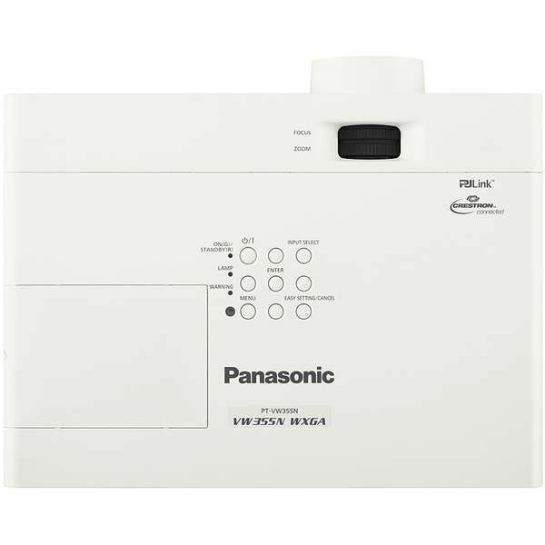 Videoproiector Panasonic PT-VW355N, 4000 ANSI, WXGA, Alb