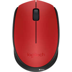 Mouse Notebook Logitech M171 Red