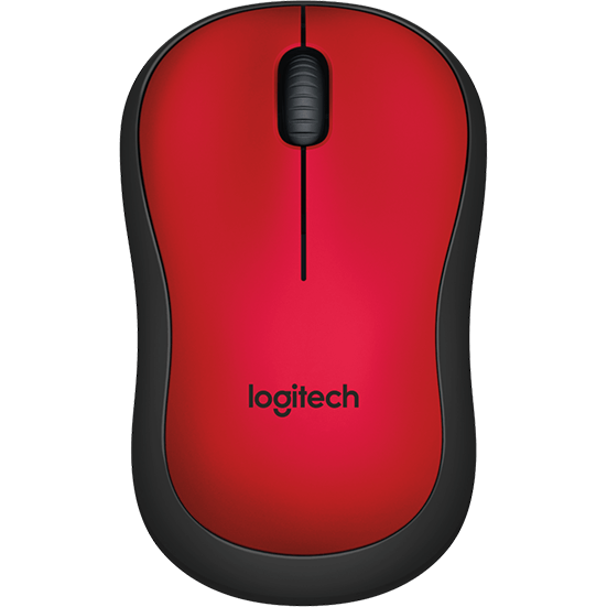 Mouse Notebook Logitech M220 Silent Red