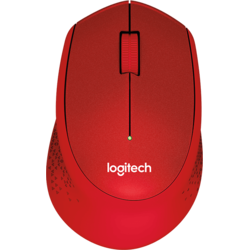 Mouse Notebook Logitech M330 Silent Plus Red