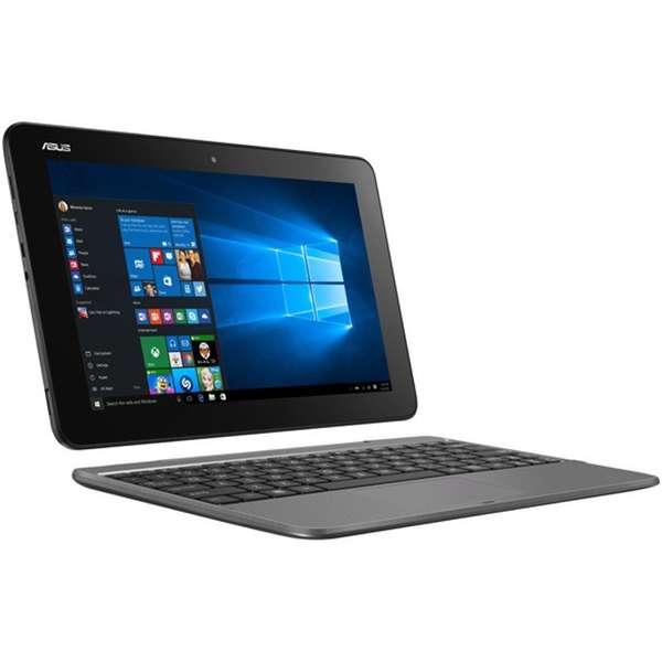 Laptop Asus Transformer Book T101HA-GR004T, 10.1'' WXGA Touch, Atom x5-Z8350 1.44GHz, 2GB DDR3, 64GB eMMC, Intel HD 400, Win 10 Home 64bit, Gri