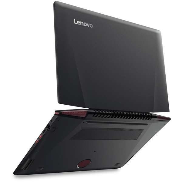Laptop Lenovo IdeaPad Y700-15, 15.6'' FHD, Core i7-6700HQ 2.6GHz, 8GB DDR4, 1TB HDD 5400rpm, GeForce GTX 960M 4GB, FreeDOS, Negru