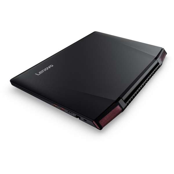 Laptop Lenovo IdeaPad Y700-15, 15.6'' FHD, Core i7-6700HQ 2.6GHz, 8GB DDR4, 1TB HDD 5400rpm, GeForce GTX 960M 4GB, FreeDOS, Negru