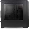 Carcasa Silentium PC Regnum RG2W Pure Black, MiddleTower, Fara sursa, Negru