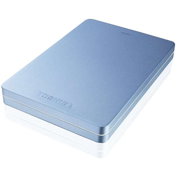 Hard Disk Extern Toshiba Canvio ALU, 2TB, USB 3.0, Albastru