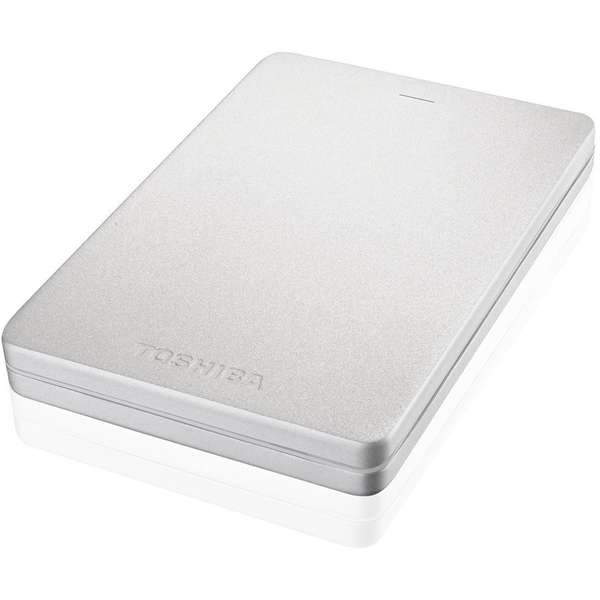 Hard Disk Extern Toshiba Canvio ALU, 2TB, USB 3.0, Argintiu