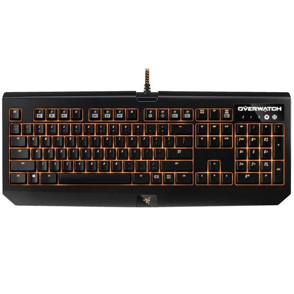 Tastatura RAZER BlackWidow Chroma Overwatch Edition, Gaming, USB, Iluminata