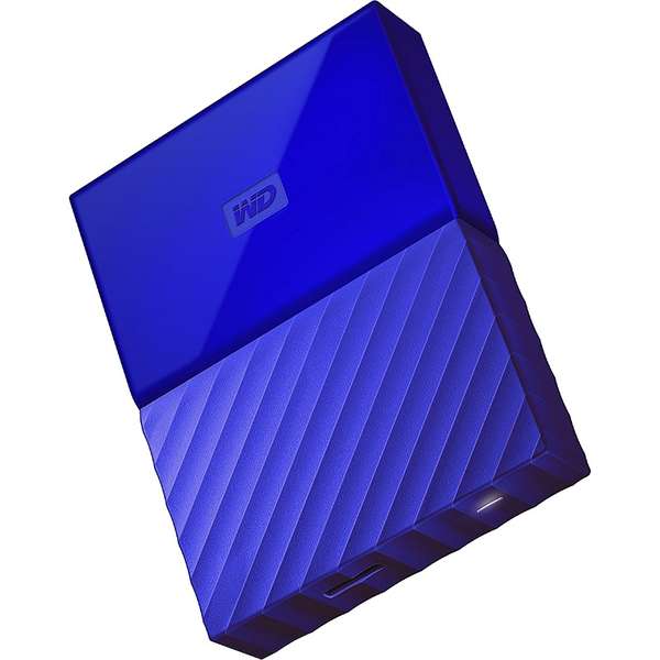 Hard Disk Extern WD My Passport, 4TB, USB 3.0, Albastru