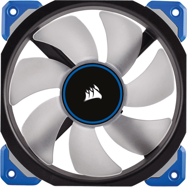 Ventilator PC Corsair ML120 PRO LED Blue Premium Magnetic Levitation, 120mm