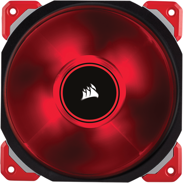 Ventilator PC Corsair ML120 PRO LED Red Premium Magnetic Levitation, 120mm