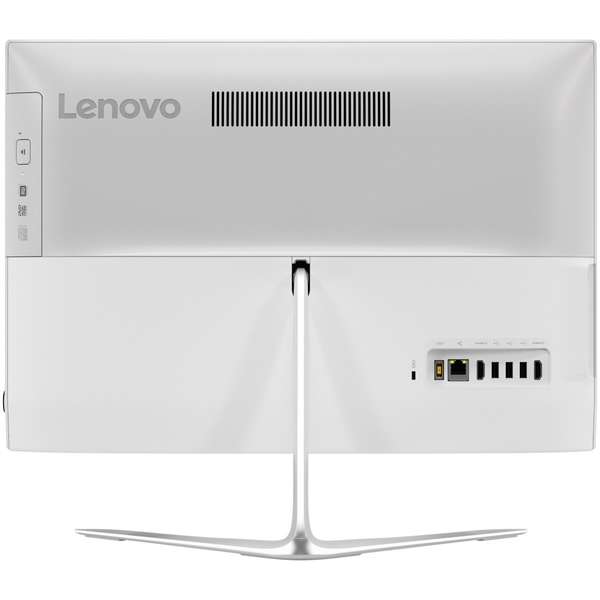 All in One PC Lenovo IdeaCentre 510-23, 23.0'' FHD Touch, Core i3-6100T 3.2GHz, 4GB DDR4, 1TB HDD, GeForce 940MX 2GB, FreeDOS, Alb