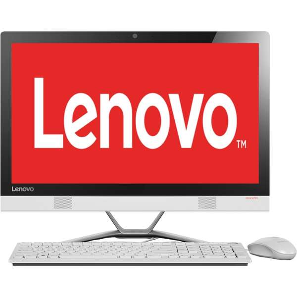All in One PC Lenovo IdeaCentre 300-23, 23.0'' FHD Touch, Core i3-6006U 2.0GHz, 8GB DDR4, 1TB HDD, GeForce 920A 2GB, FreeDOS, Alb