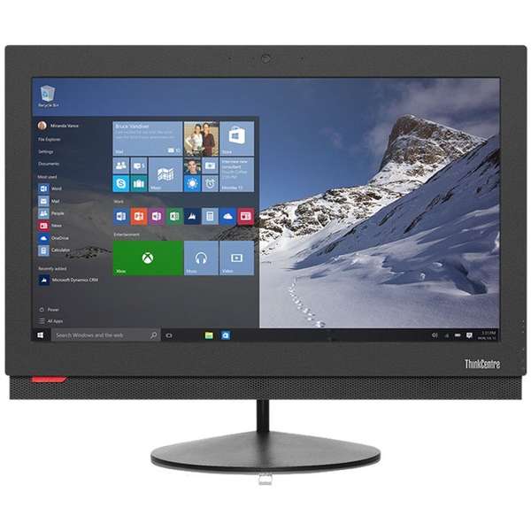 All in One PC Lenovo ThinkCentre M800z, 21.5'' FHD Touch, Core i5-6400 2.7GHz, 4GB DDR4, 500GB HDD, Intel HD 530, Win 10 Pro 64bit, Negru