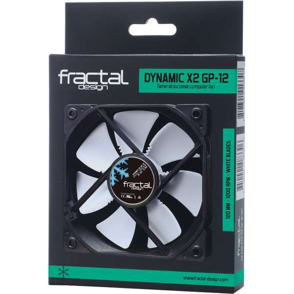 Ventilator PC Fractal Design Dynamic X2 GP-12 White, 120mm