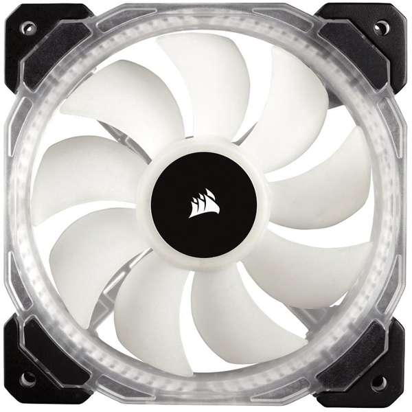 Ventilator PC Corsair HD120 RGB LED High Performance, 120mm, Three Pack with Controller